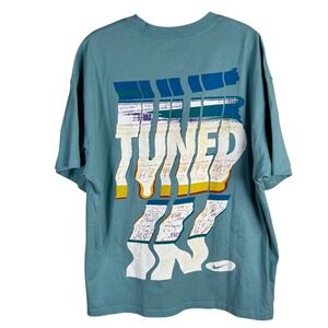 NEW Nike Sportswear Max90 T Shirt "Tuned In" HJ0750-464 Mens XL Blue S/S $45